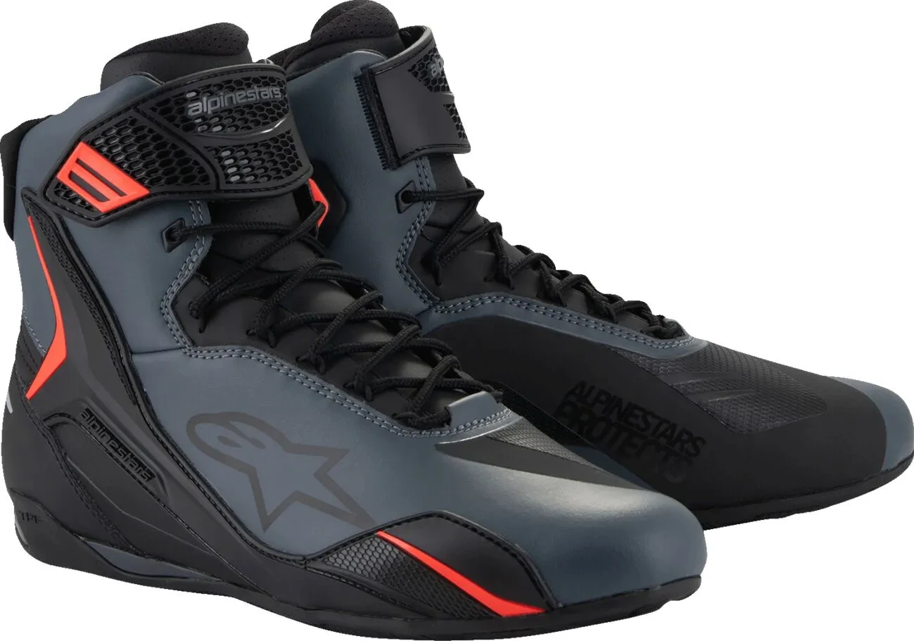 SHOE FASTER V4 BLK/GRY/RD 7