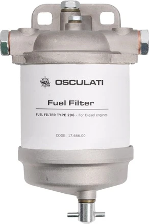 Osculati Diesel filter CAV 296 w/water drain