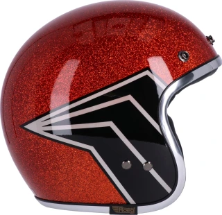 13 1/2 Skull bucket helmet flake