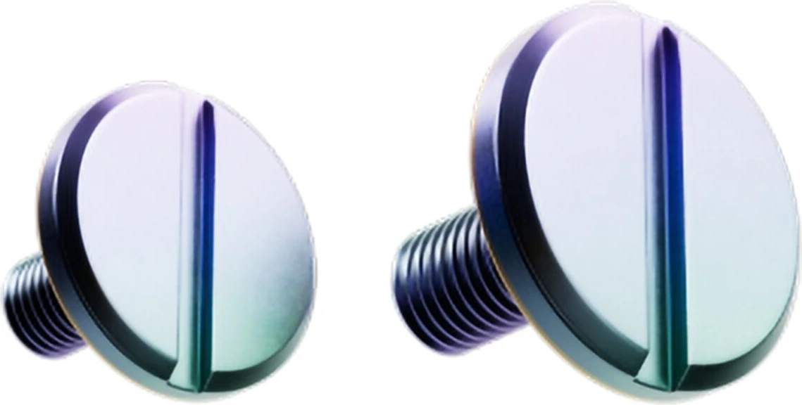 John Doe Screw Visor oil slick, Silver