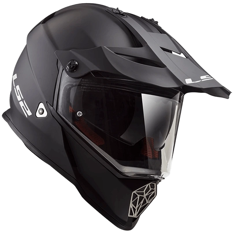 LS2 MX436 PIONEER helmet - Matt Black, M