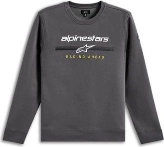 Alpinestars Fleece Bettern Crew Charcoal, XXL