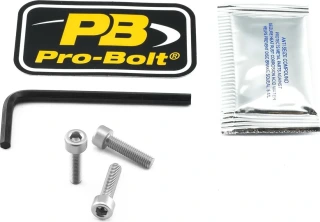 BOLT KIT FUEL CAP SILVER