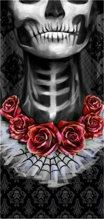 Lethal Threat Dark Widow skull tunnel