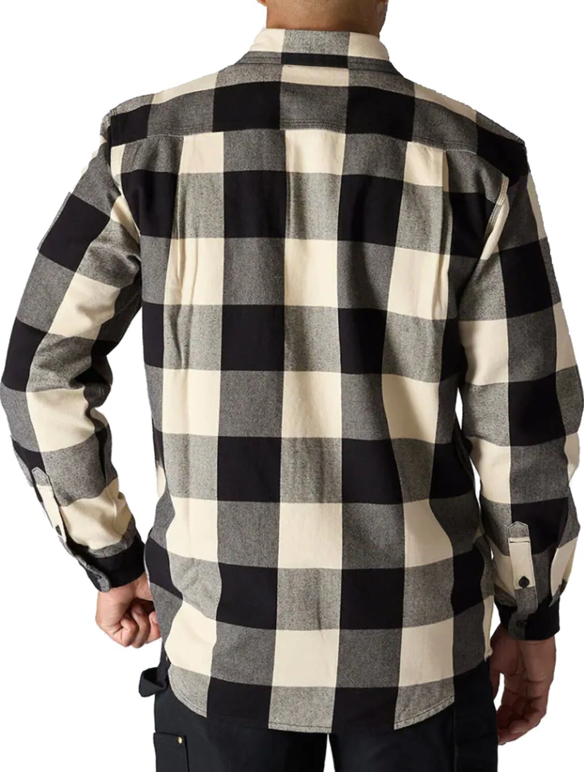 Carhartt Plaid flannel shirt, oat milk Cream, XL