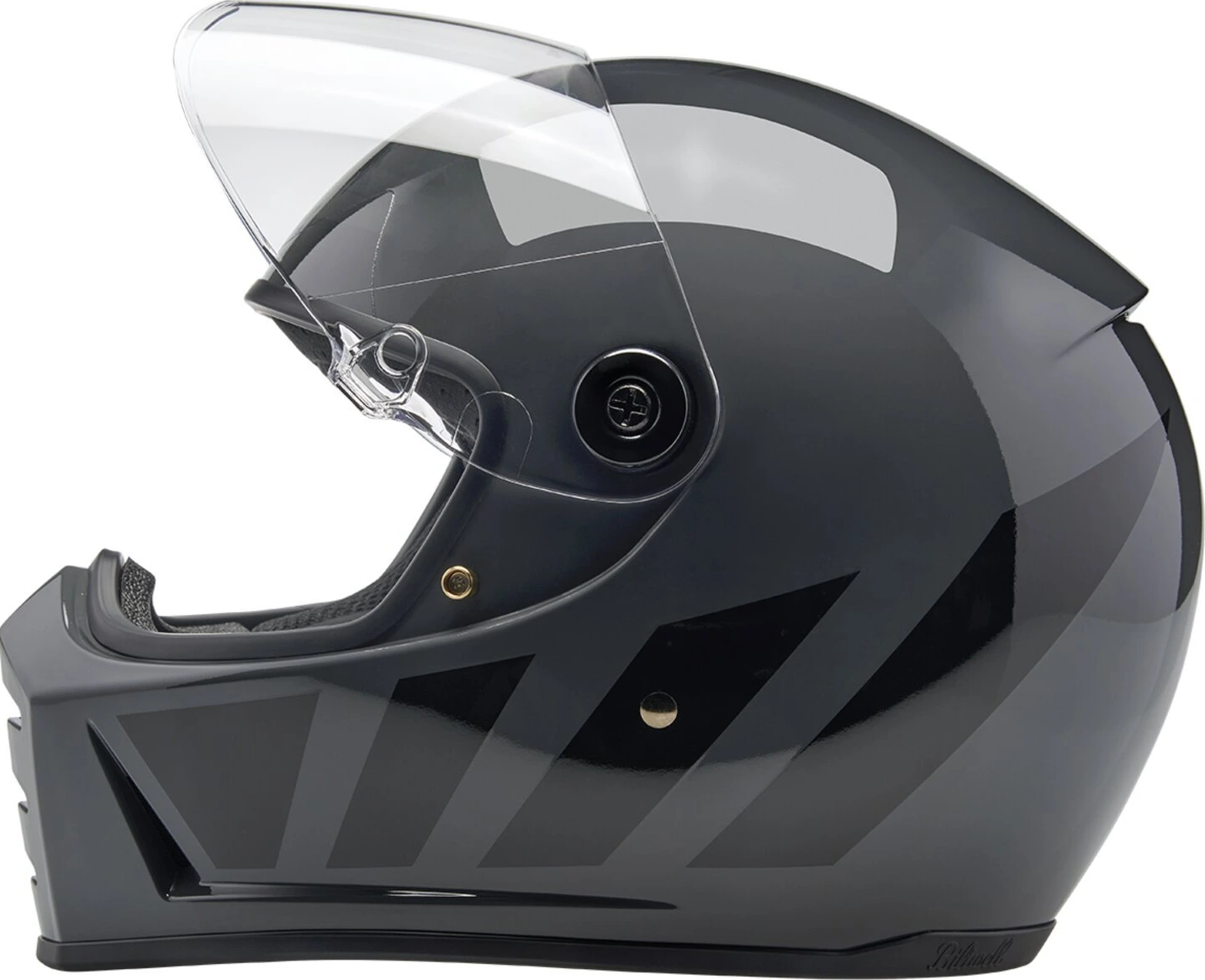 Biltwell Lane Splitter helmet, grey inertia Gray, XS, Gloss