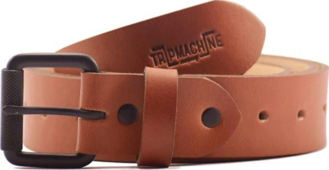 Trip Machine Belt Single pin, vintage tan