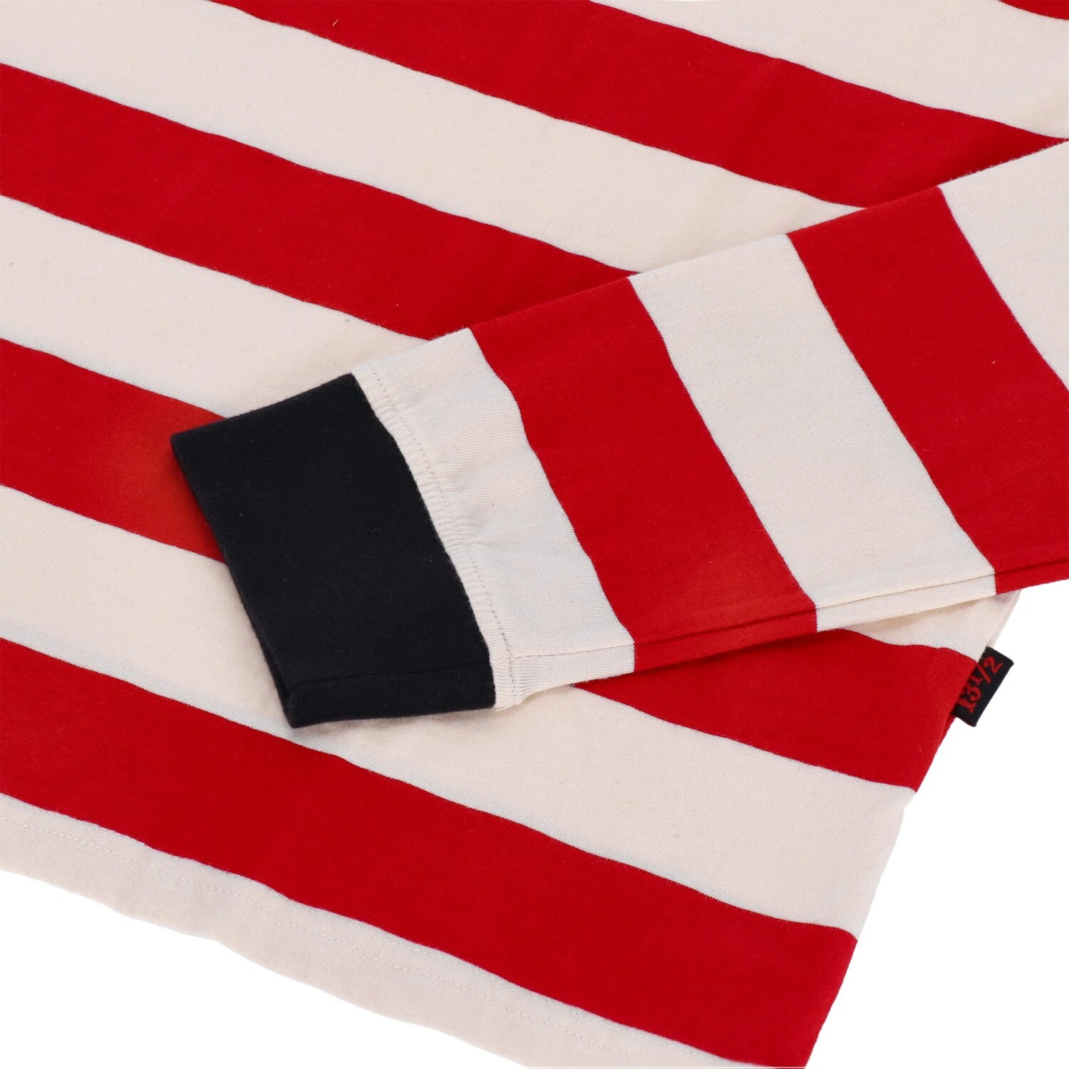 13 1/2 TSR long sleeve, Red, white, S