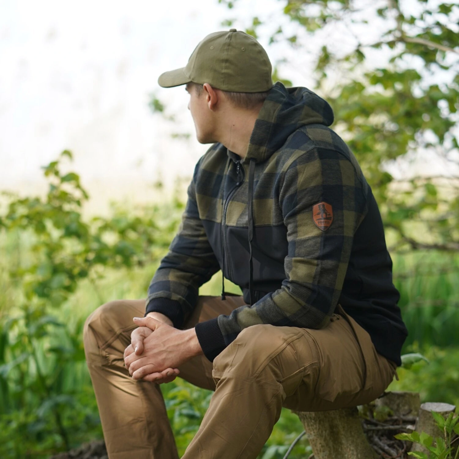 Lumbershell jacket, Black, olive, 3XL