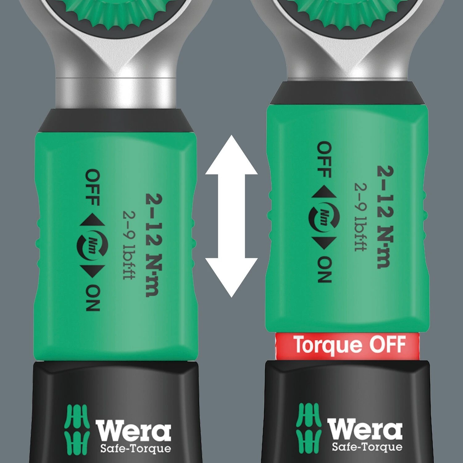 Wera, Safe-Torque A1 adjustable torque wrench 1/4", 244 mm