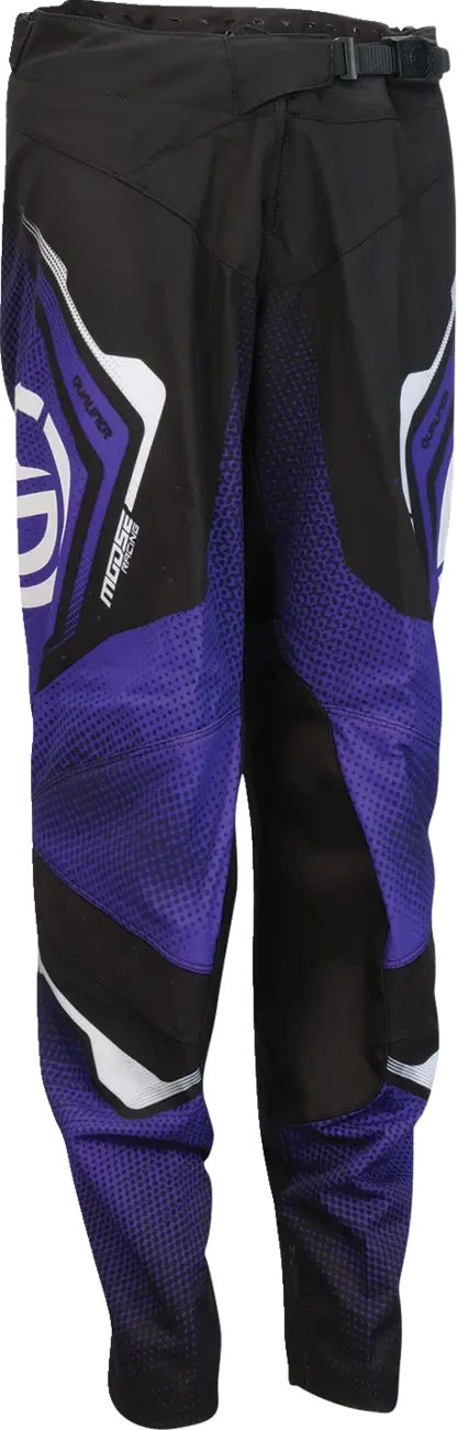 PANT YTH QUALIFIER BLACK/PURPLE/WHITE 18