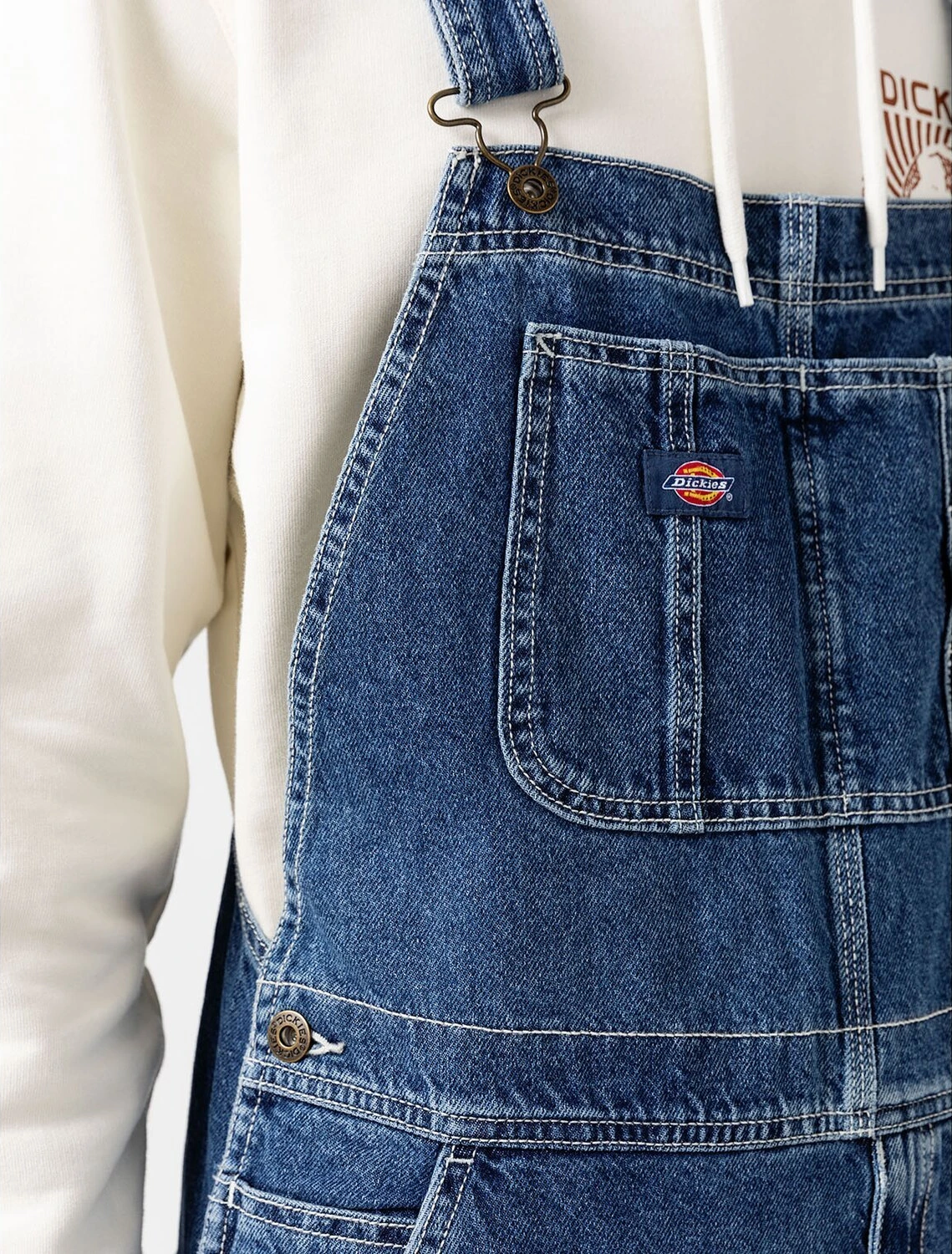 Dickies Bib overall classic blue, L