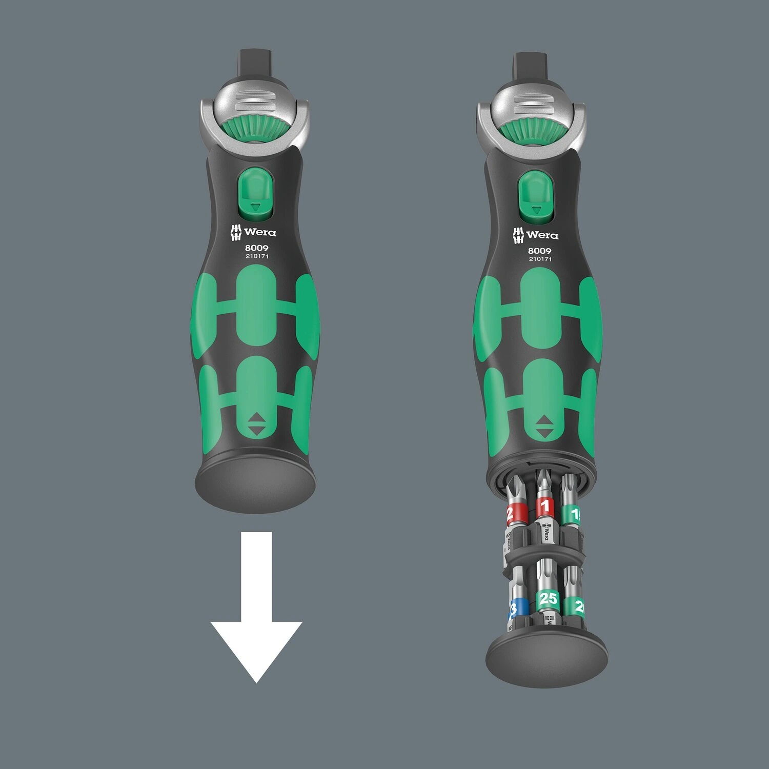 Wera, Zyklop Pocket set 2 with US sockets, Black