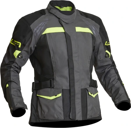 Lindstrands Textile Jacket Transtrand Grey/yellow 52