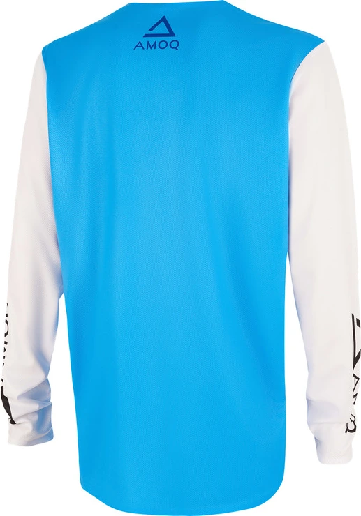 AMOQ Ascent Comp Jersey Sky Blue-White, S