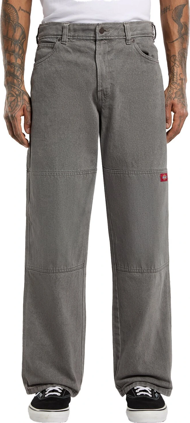 Dickies Double knee jeans, gray wash tinted, 30