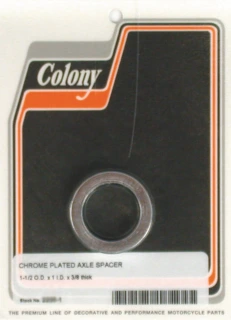 Colony univ. Axle spacers 3/8" long