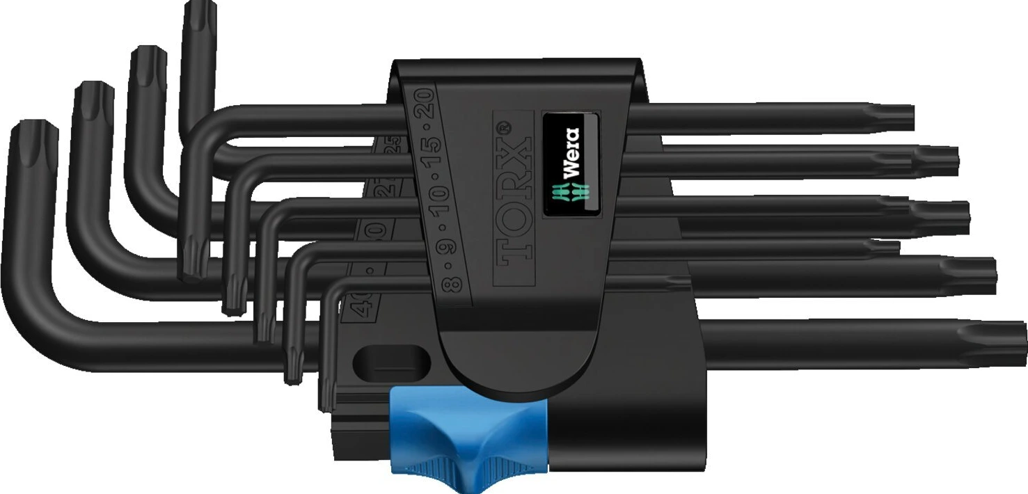 Wera Torx® key set BlackLaser