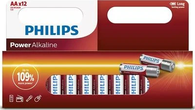 Philips baterija LR6/AA Power Alkaline B12 (12 vnt.)