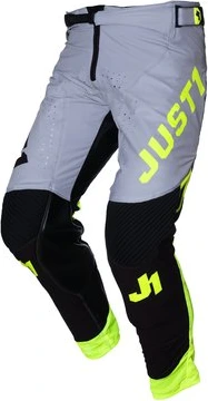 Just1 Pants J-Flex 2.0 District Grey/Yellow Fluo/Black, 28