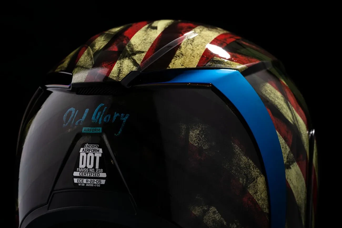 HELMET AIRFORM OLD GLORY GL XS