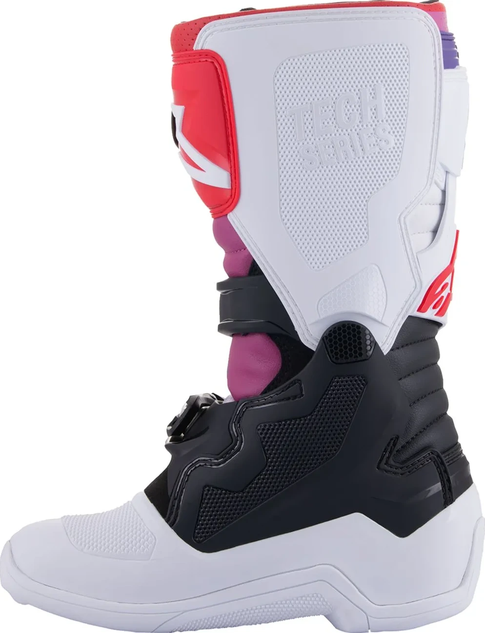 BOOT TECH7S W/B/RAINBOW 2