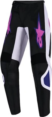 Alpinestars Pants Youth Fluid Grid Black/Gray/Purple 22