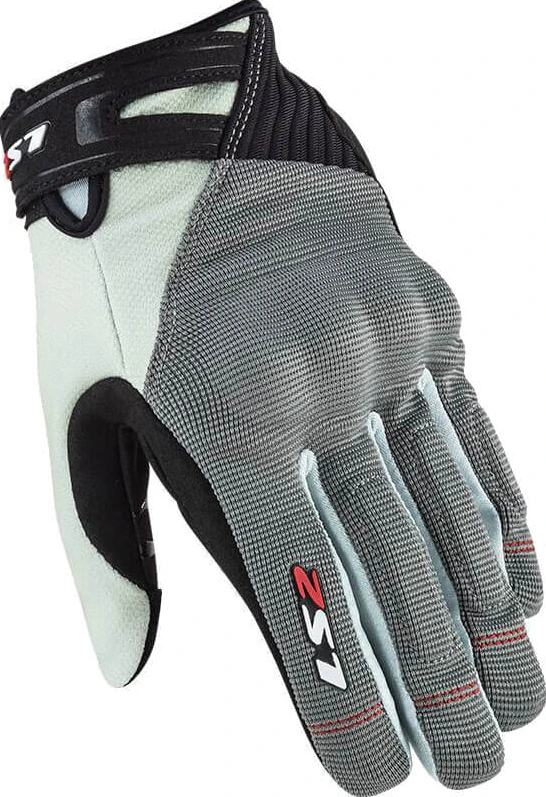 LS2 Dart II Lady Gloves - Grey Pearl, M