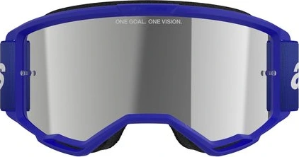 Alpinestars Goggle Vision 3 WORDMARK BLUE Mirror SILVER