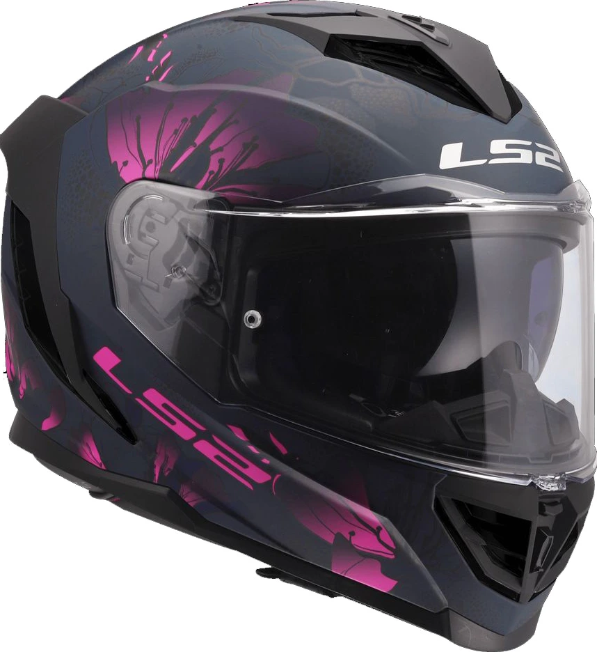 LS2 FF818 STORM III BURST Helmet - L, Black Pink