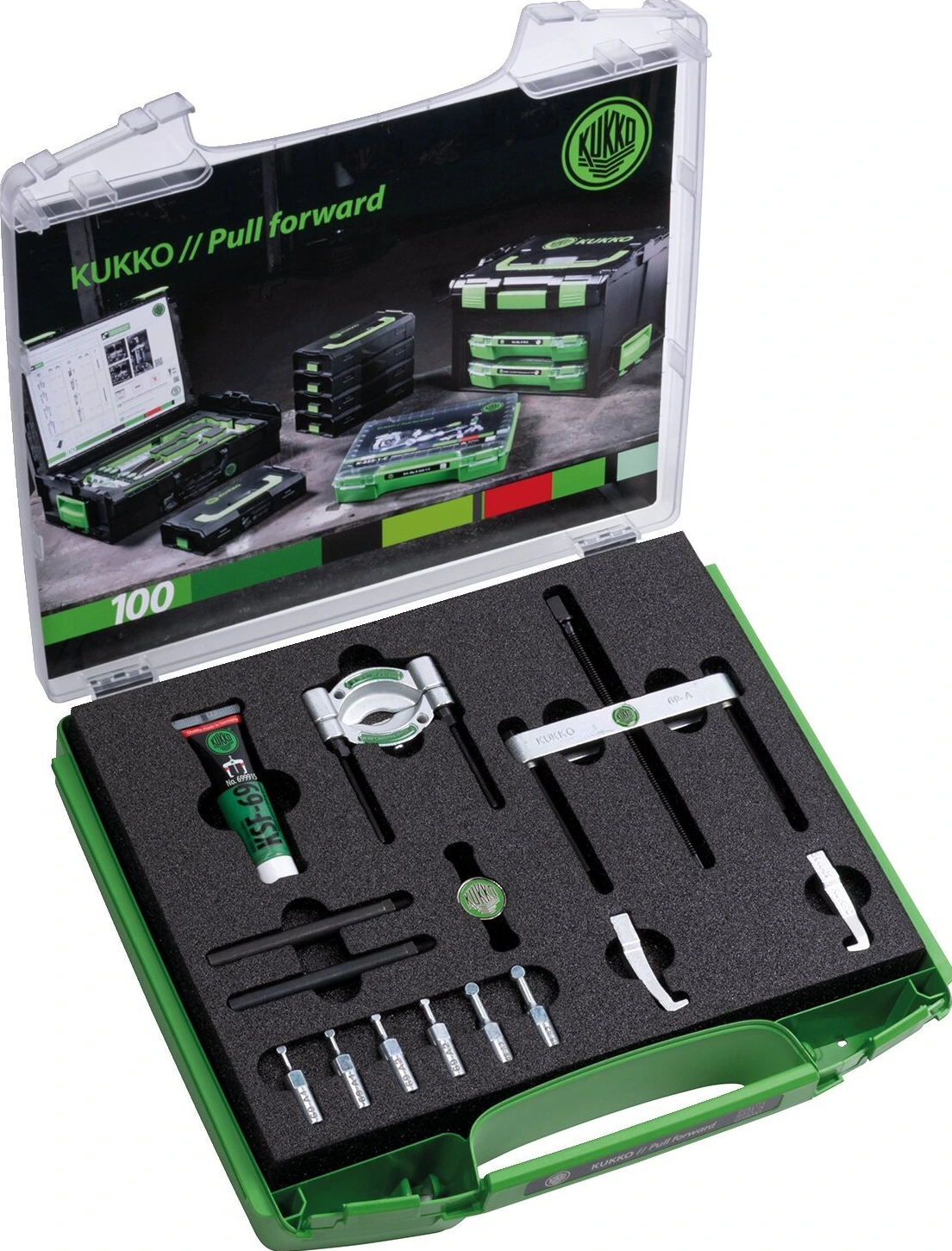 Kukko, universal puller / separator and extractor kit, 95 mm
