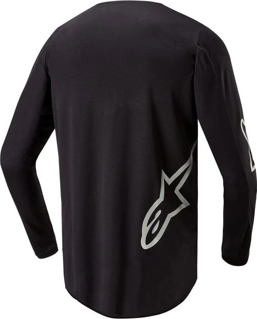 Alpinestars Jersey Fluid Graphite Black Silver, S