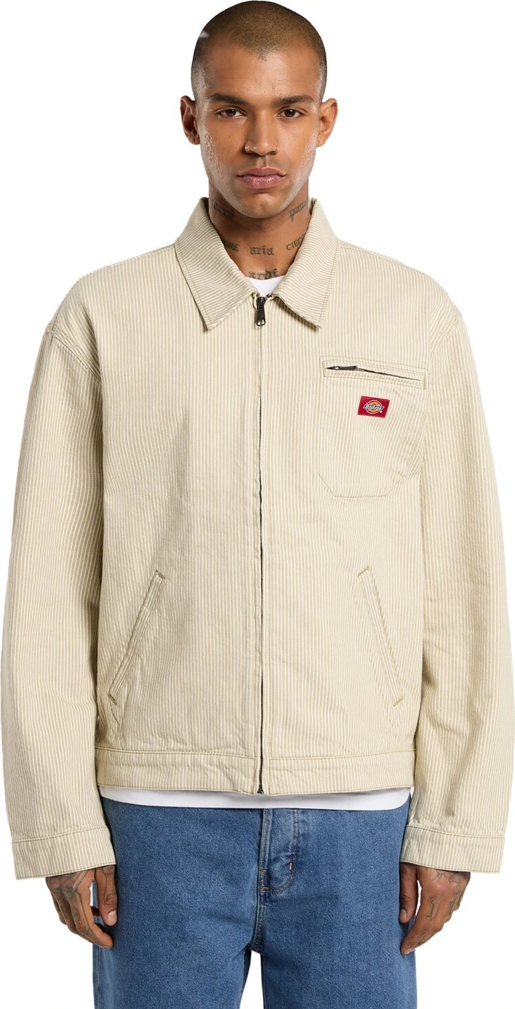 Dickies Hickory painter jacket, Cream, 2XL