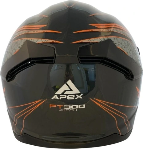 APEX Helmet FT300 Vienna black/orange S