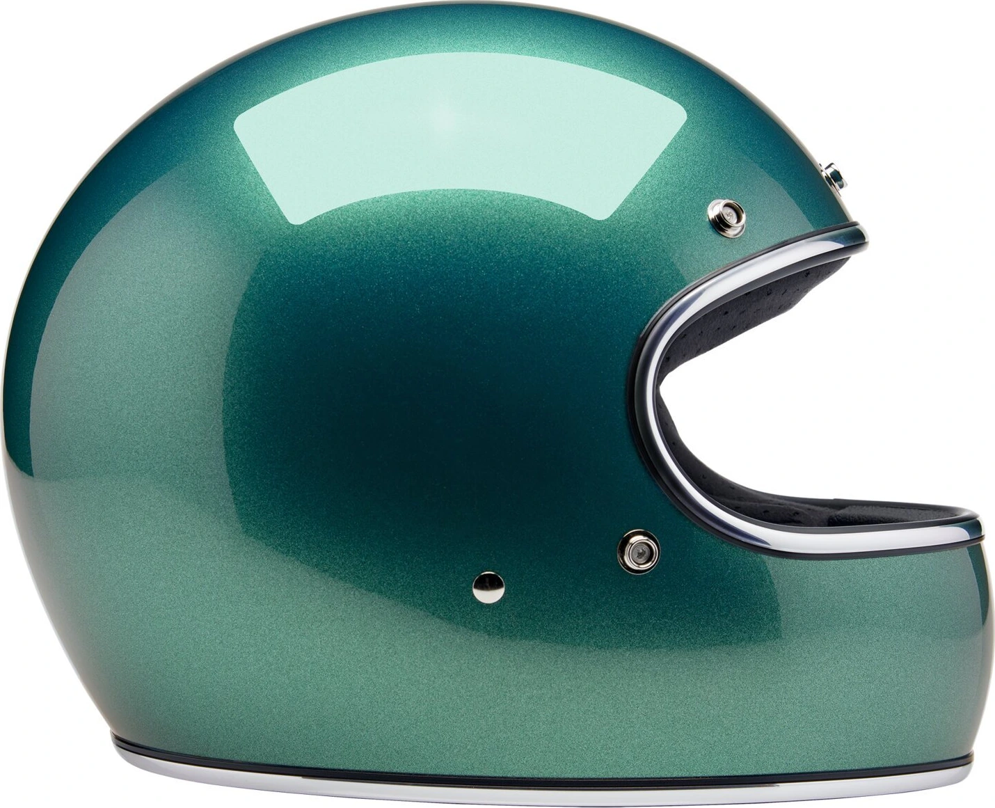 Biltwell Gringo helmet, metallic catalina Green, S, Metallic