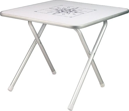Osculati alum.fold.table 60x60 square