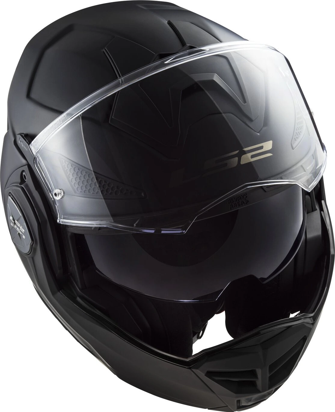 LS2 Advant X helmet, solid Black, Black, S, matt