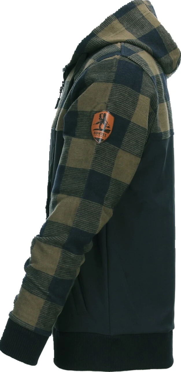 Lumbershell jacket, Black, olive, 3XL