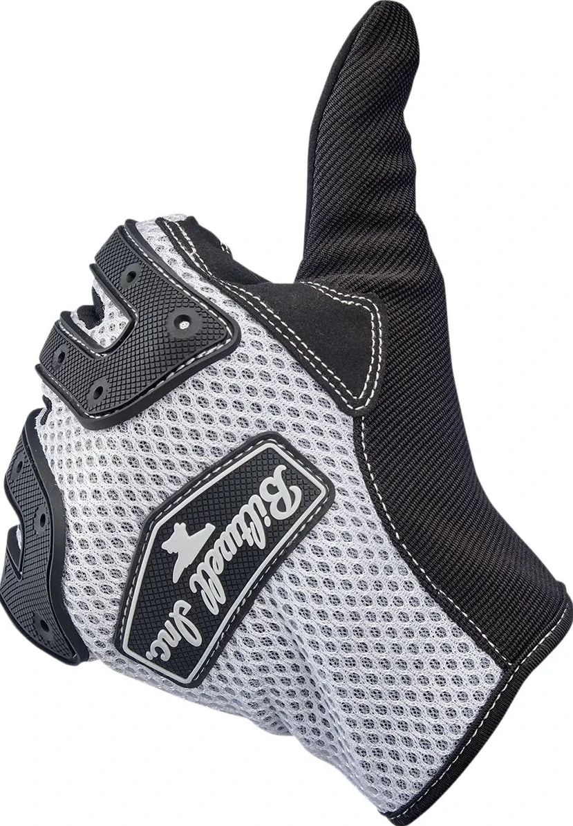GLOVES ANZA WHT/BLK XS