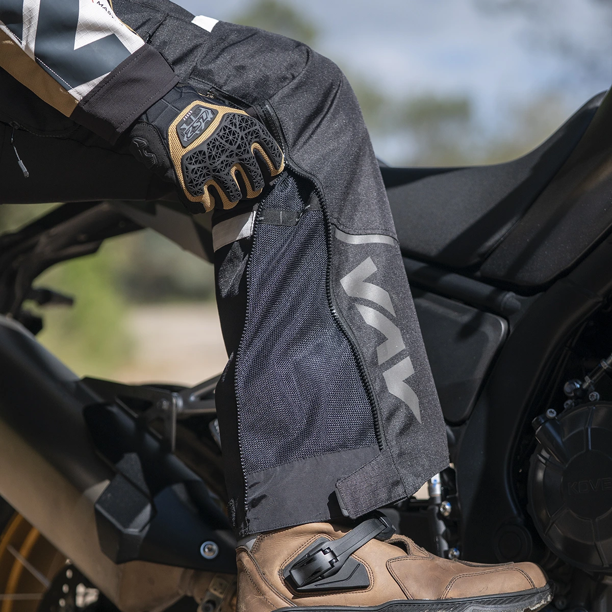LS2 X-Master Man Pants - Black Grey, S