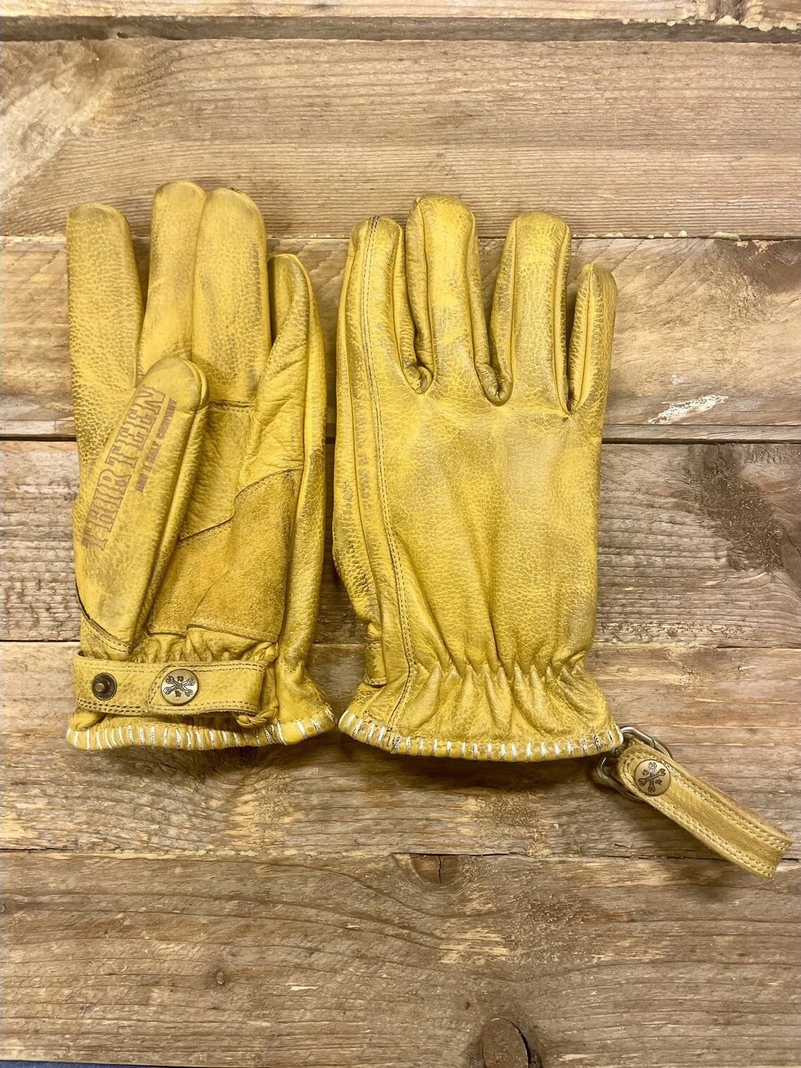 13 1/2 Loud Ride gloves, Yellow, 3XL