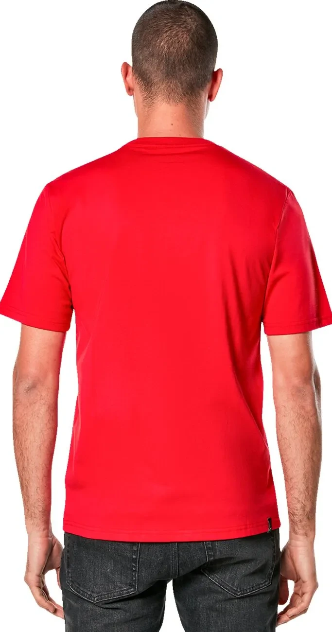 TEE SS CSF AGELESS 2.0 RED/WHT M