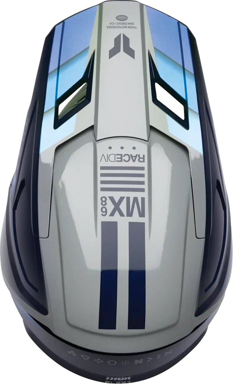 HELMET FLEET YTH DEFY BL/GY S