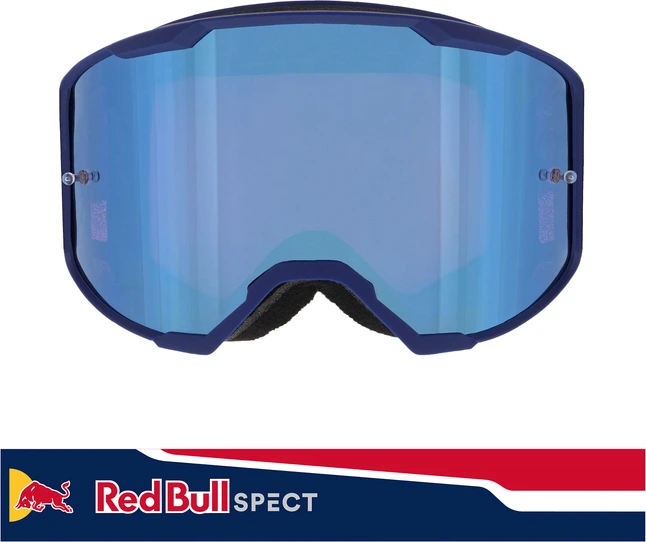 Spect Red Bull Strive MX Goggles Single lens Blue/Red blue