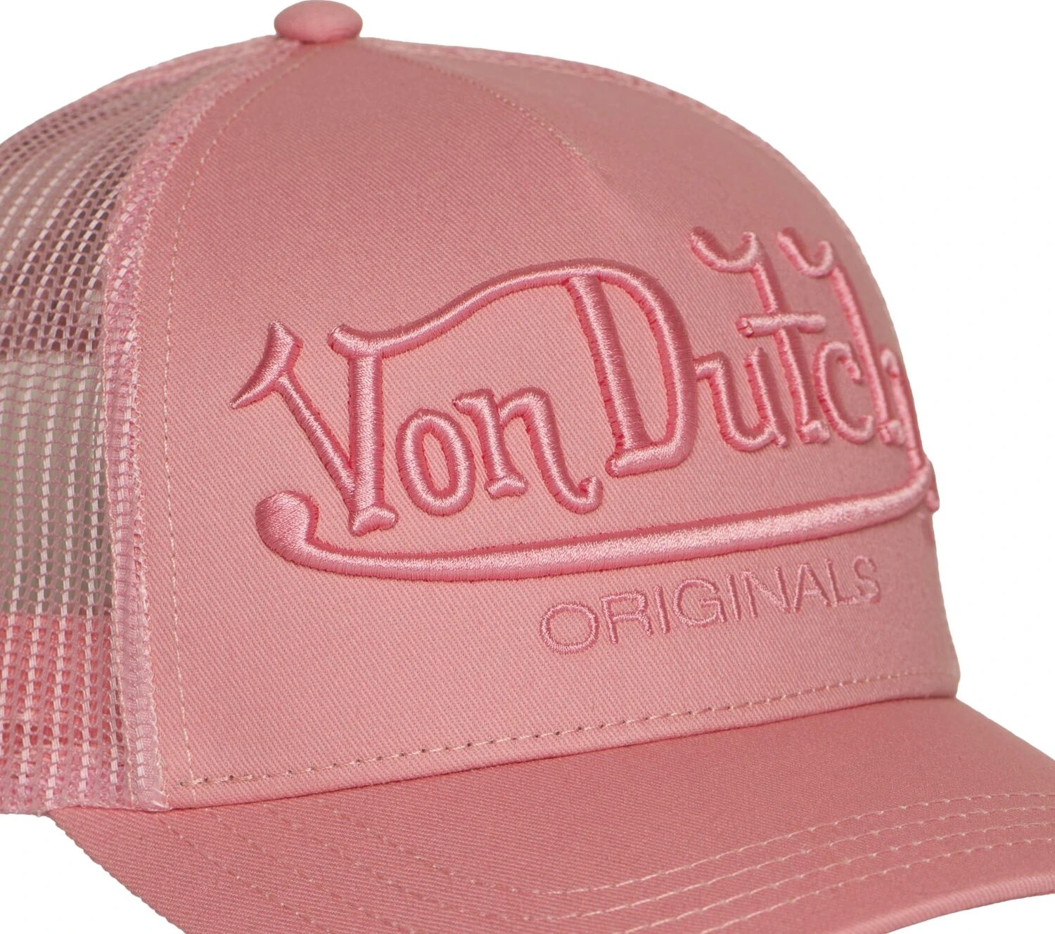 Von Dutch Embroidery Style cap, Pink