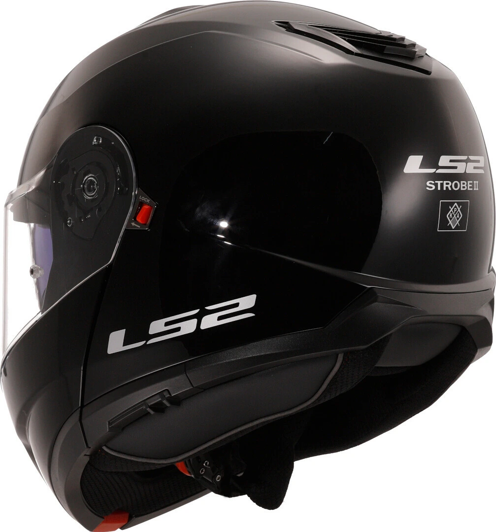LS2 FF908 STROBE II Solid helmet - Gloss White, 3XL