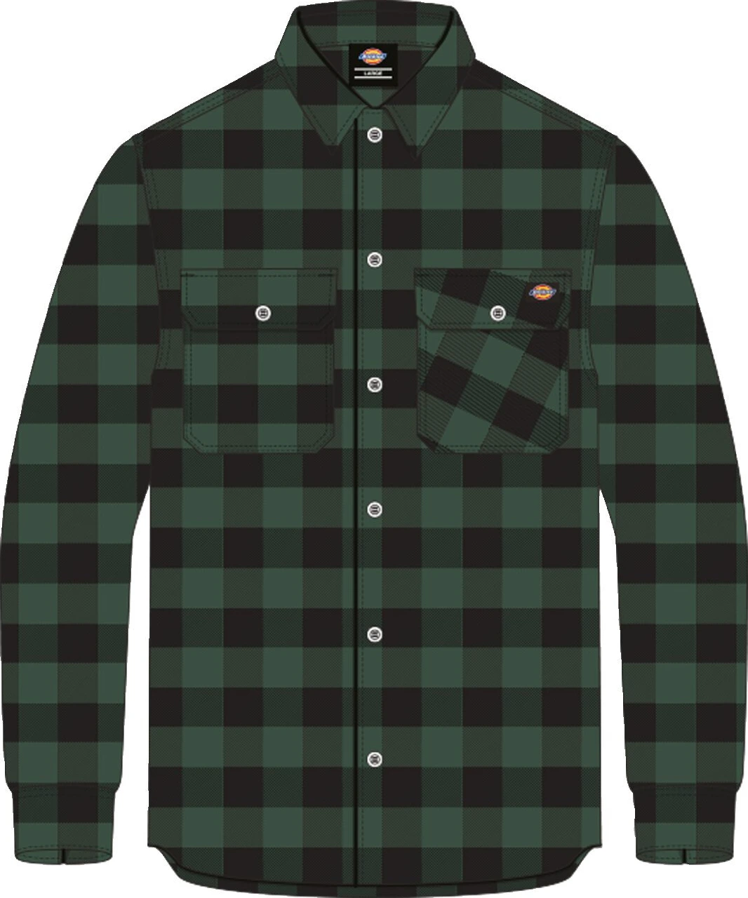 Dickies Sacramento shirt, pine needle Green, Green, M
