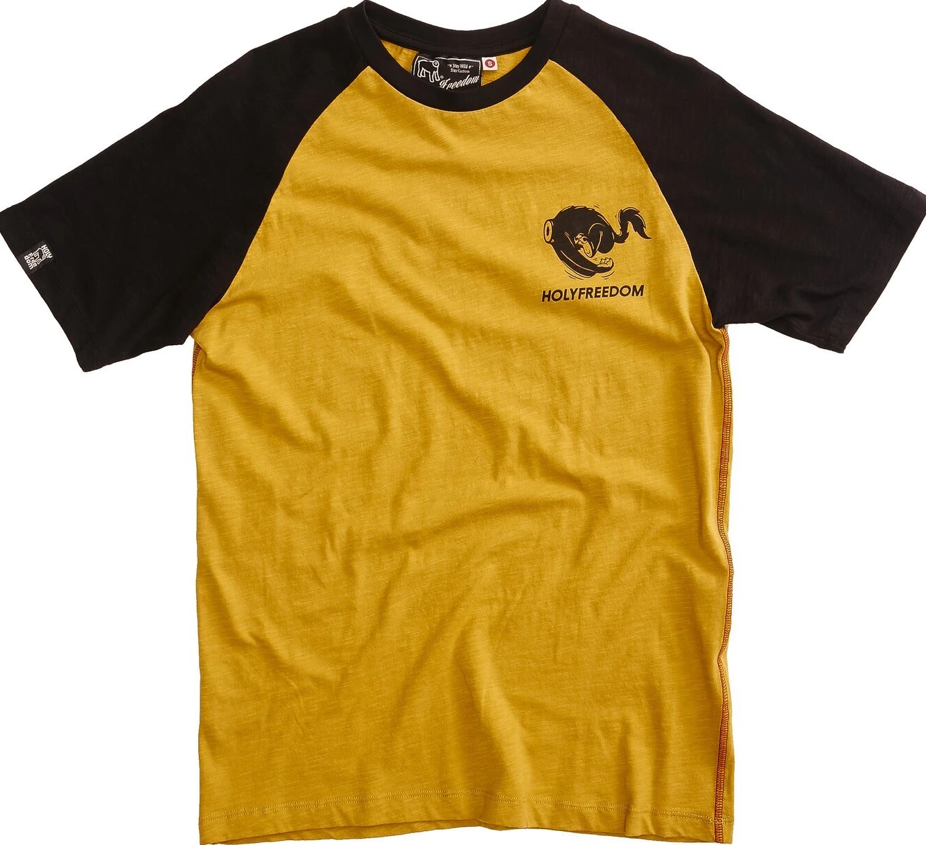 Holy Freedom Shoeles Joe t-shirt, Yellow, M