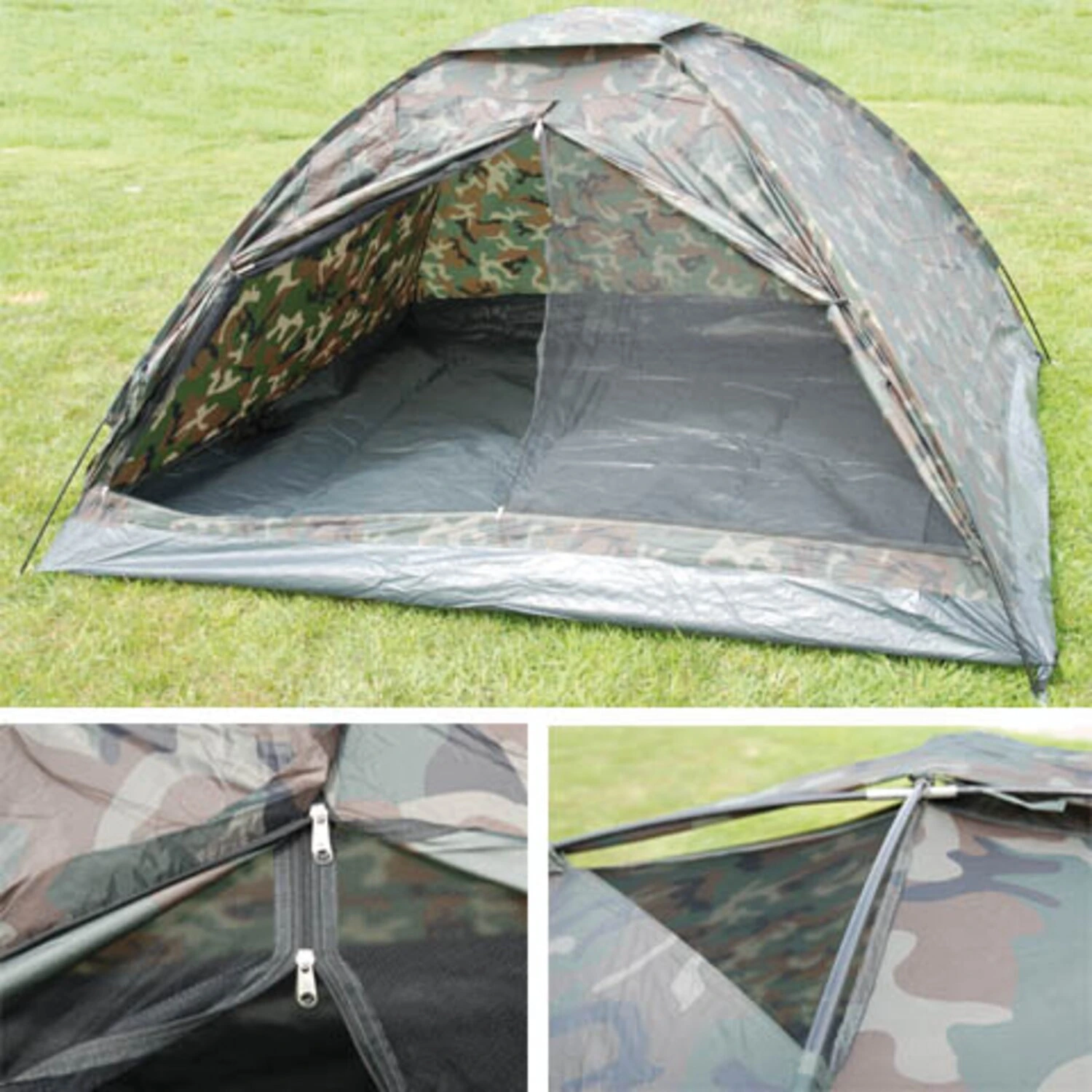 Fostex 4-person tent, Camouflage