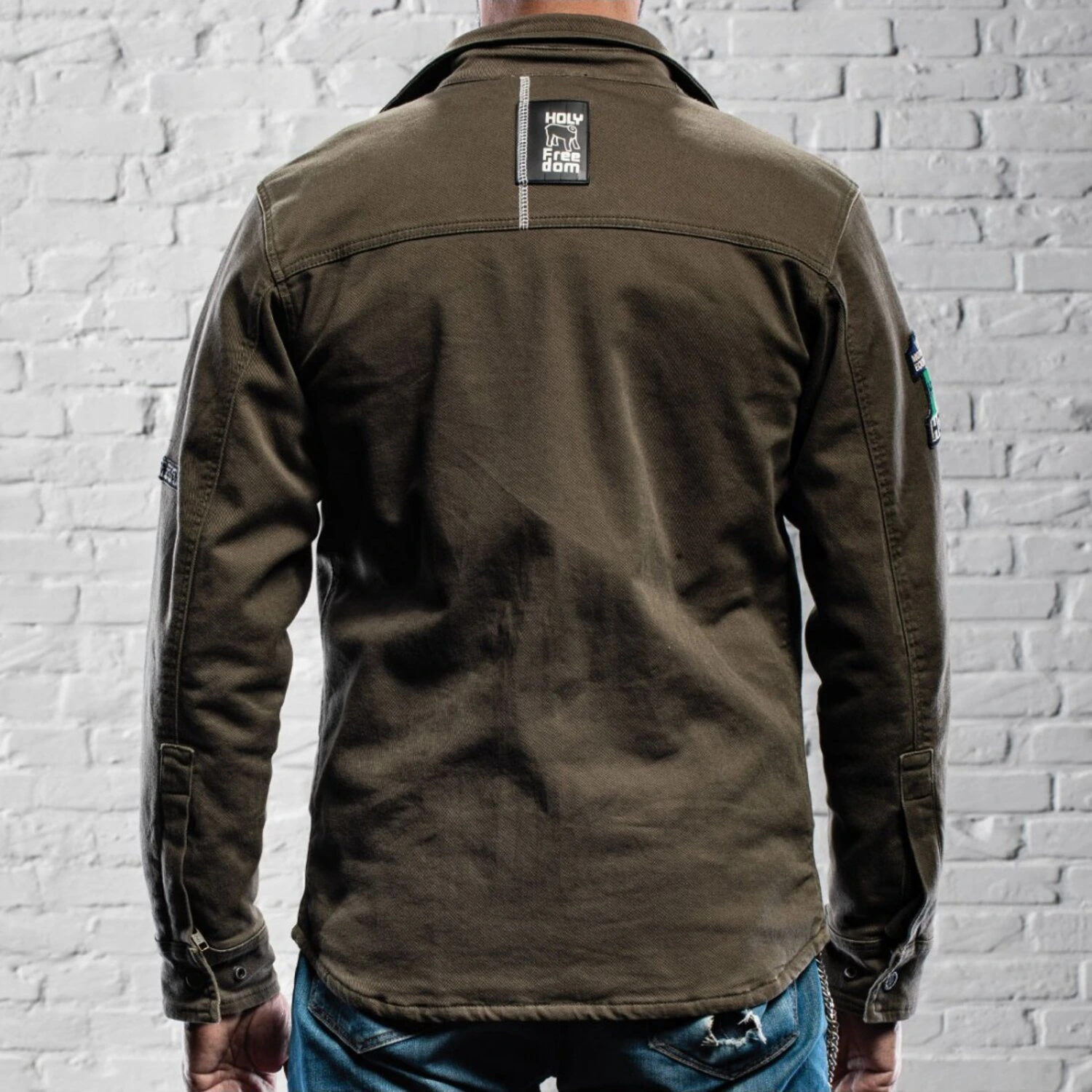 Holy Freedom Lieutenant jacket, military Green, Green, S